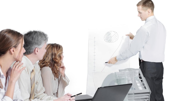 Sesja coachingowa w biurze